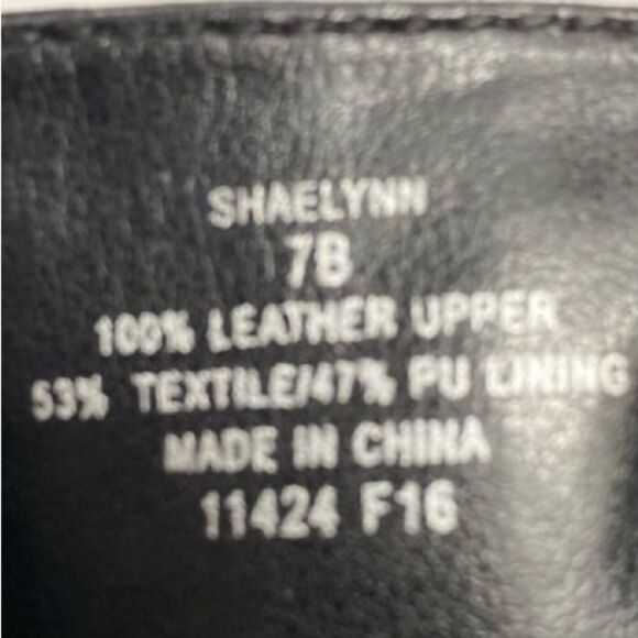 Ralph Lauren women’s black leather studded, ankle suede boot size 7 - Picture 9 of 10